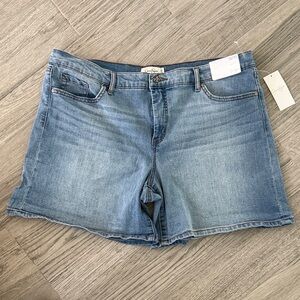 Jessica Simpson Washed Light Blue  Denim Shorts